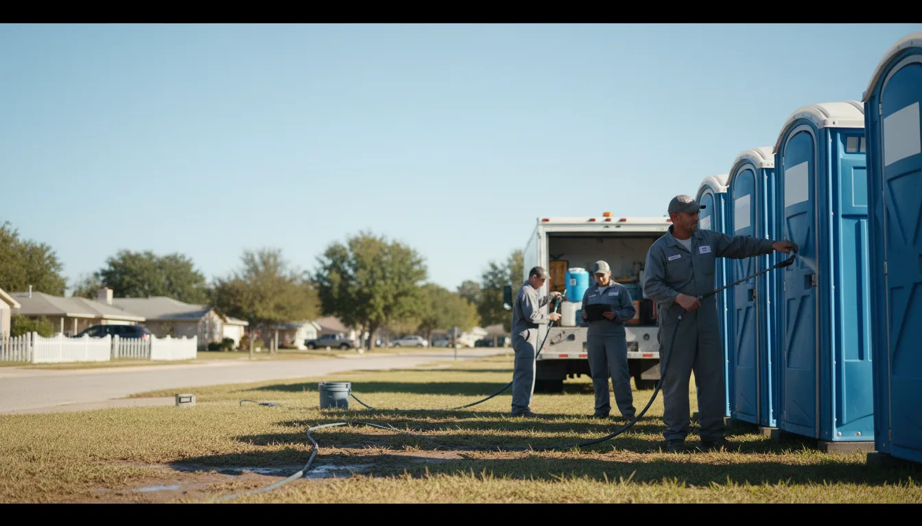 Long-Term Portable Toilet Rental in Scott, LA near me